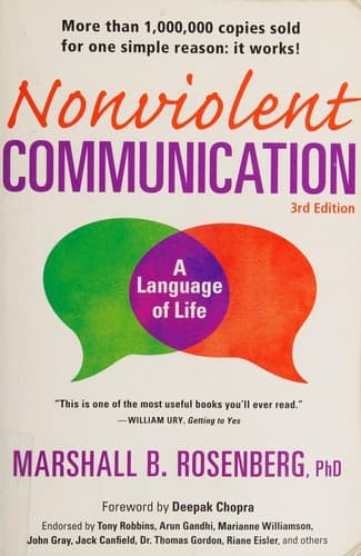 Nonviolent Communication: A Language of Life: Life-Changing Tools for Healthy Relationships cover